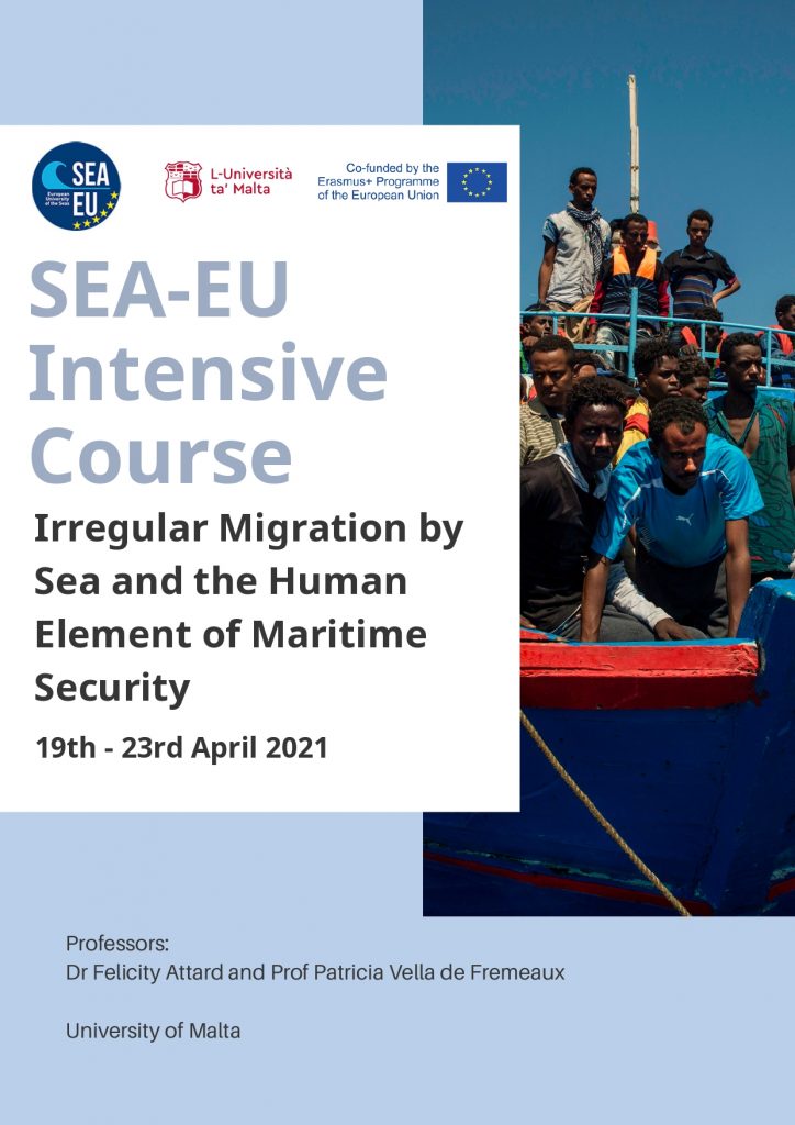 Alumnos del Máster Bilingüe en Relaciones Internacionales y Migraciones participan en el curso “Irregular Migration by Sea and the Human Element of Maritime Security”, organizado por la Universidad de Malta.