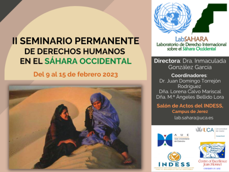 Celebración del II Seminario Permanente sobre Derechos Humanos en el Sáhara Occidental – LabSAHARA