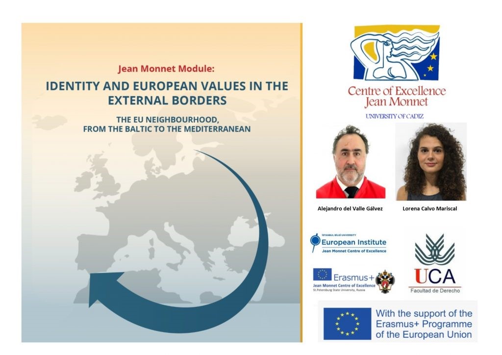 WORKSHOP: NEIGHBOURHOOD, MIGRATIONS AND HIGHER EDUCATION COOPERATION – JEAN MONNET MODULE “IDENTITY AND EUROPEAN VALUES IN THE EXTERNAL BORDERS” – 2-3 MAY 2023