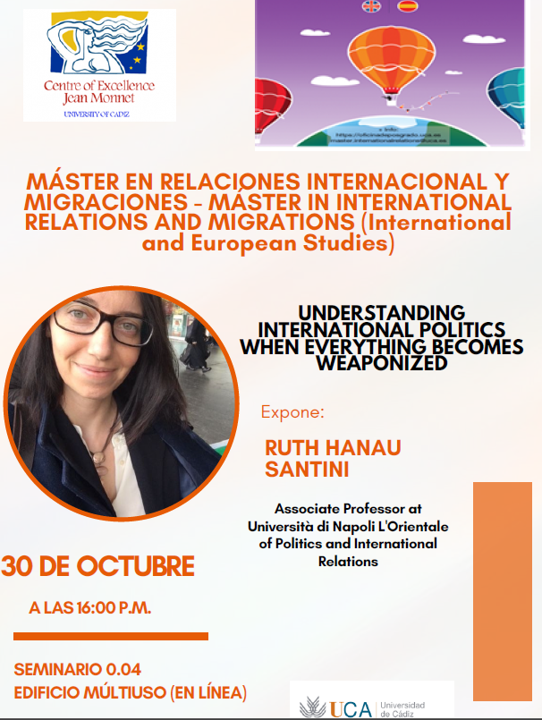 CELEBRACIÓN DE LA VIII INTERNATIONAL LAW AND COFFEE SEMINAR, CON LA DRA. RUTH HANAU SANTINI