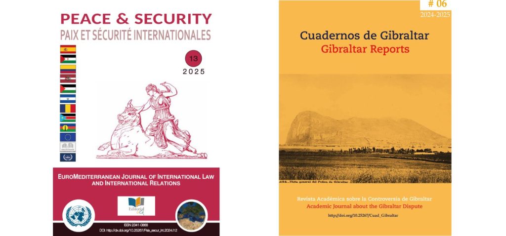 La Universidad de Cádiz impulsa la investigación en Derecho Internacional con nuevas publicacione...